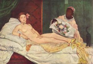 "Olympia" di Manet