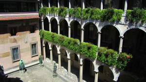 Cortile della Pinacoteca Ambrosiana