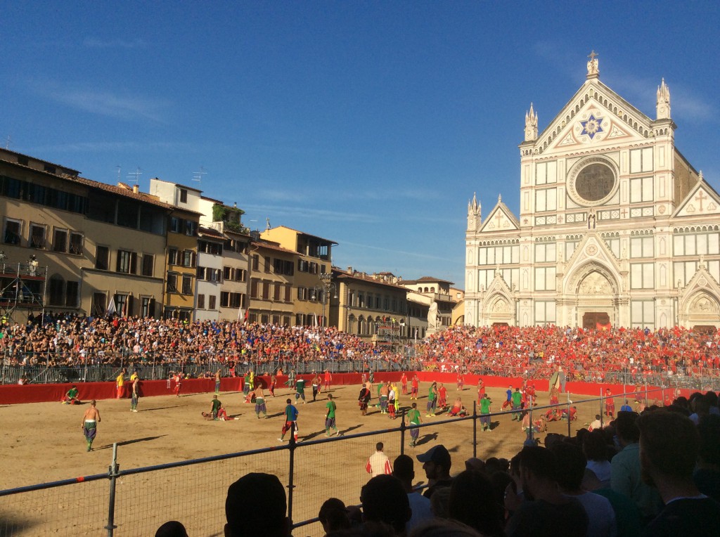 Santa Croce Calcio Storico per San Giovanni a Firenze