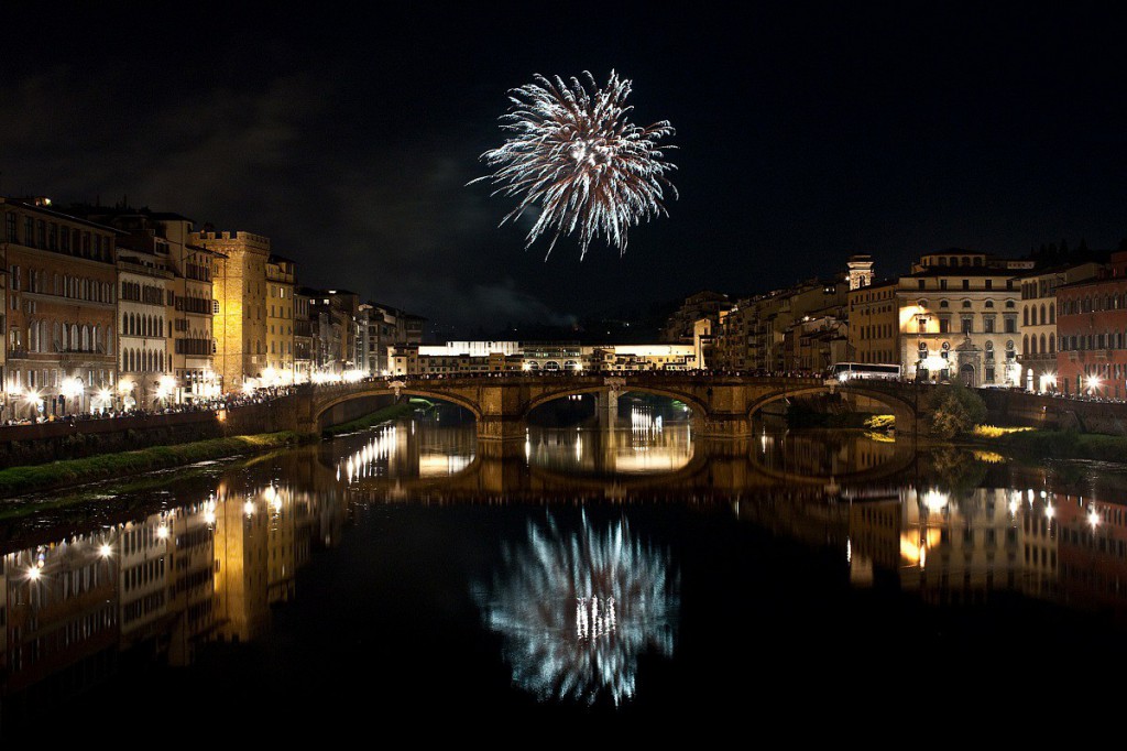 Fuochi per San Giovanni a Firenze