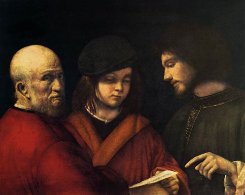 Tre età dell'Uomo di Giorgione
