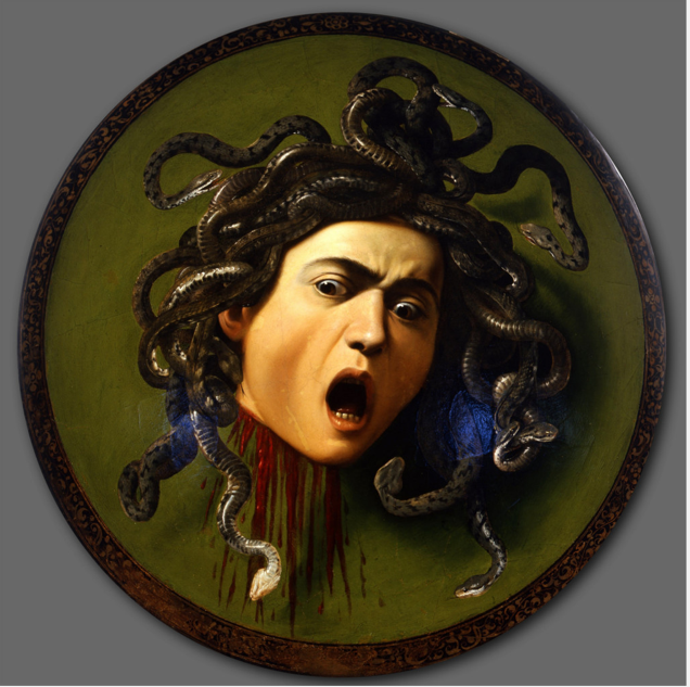 La testa di Medusa di Caravaggio