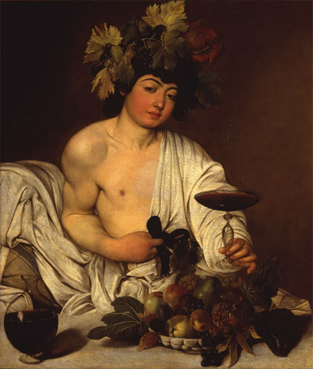 caravaggio e il bacco