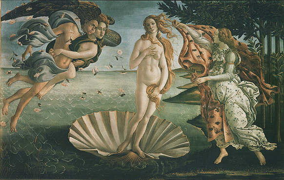 Birth of Venus Uffizi Gallery